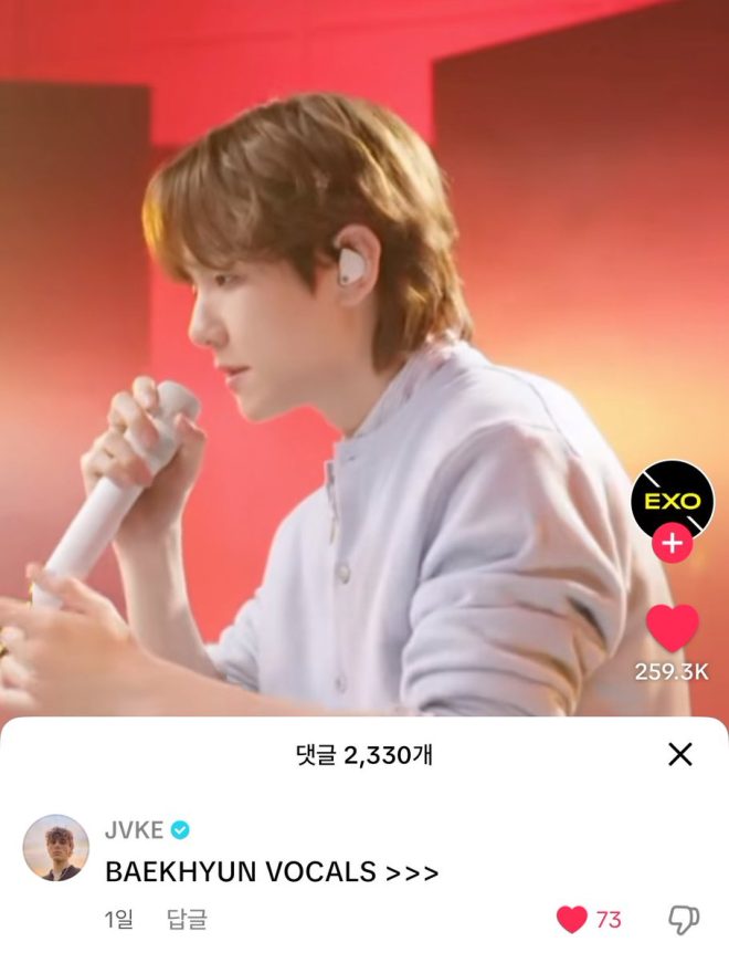 JVKE Sparks Debate with Bold Comments on Baekhyun’s Cover! — Baekhyun Golden Hour cover, Baekhyun vocal performance, JVKE comments on Baekhyun