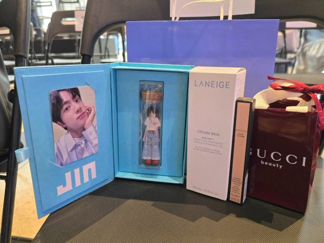Jin's Controversial Gifts to 180 ARMYs: Too Much or Just Right? — concert merchandise, BTS fan gifts, Jin collectibles 2025