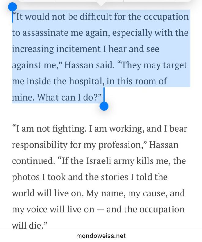 Journalist Predicts Israel's Actions: "They May Target Me!"