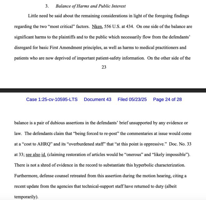 Judge Blocks Trump Admin's Move Against Transgender Research! — federal judge ruling transgender research, unconstitutional viewpoint discrimination case, HHS database medical papers 2025