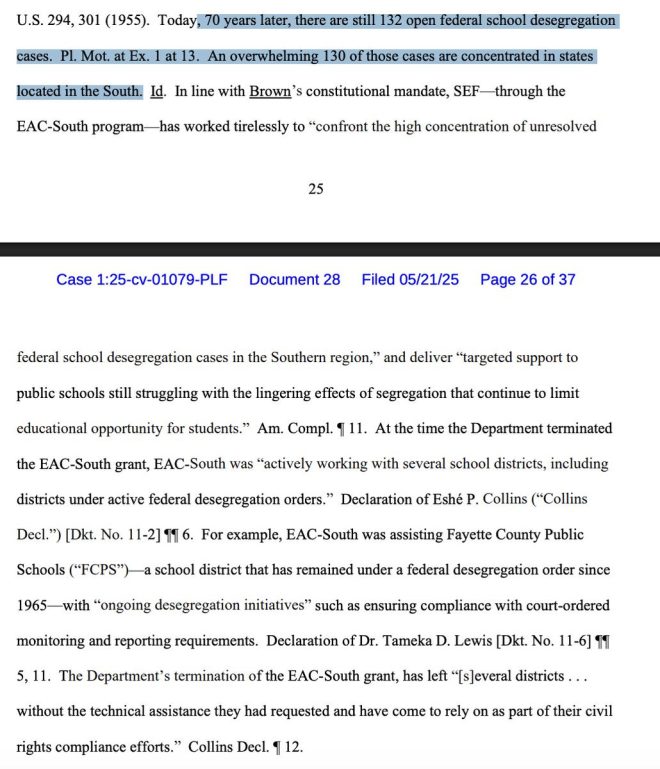 Judge Reinstates Controversial Desegregation Grant: Trump’s Legacy? — education funding reinstatement, desegregation efforts in schools, federal education grants 2025
