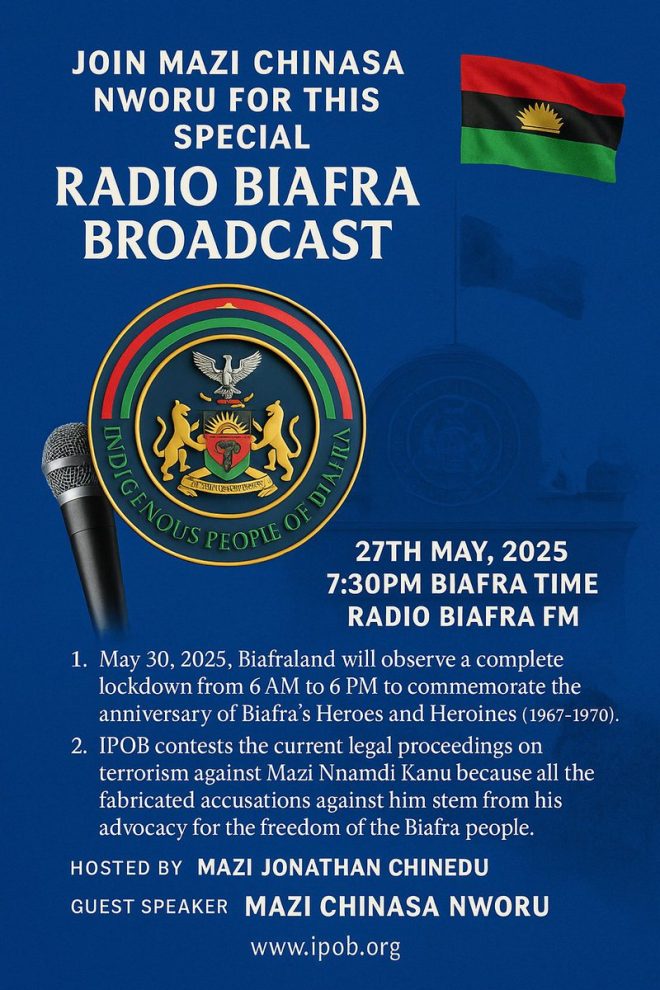 Just In! Biafra's Controversial Lockdown Sparks Nationwide Debate! — Latest Updates, Breaking News, Current Events