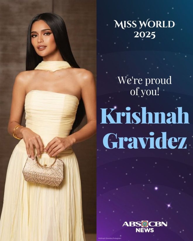 Krishnah Gravidez Shocks Miss World 2025 with Top 8 Finish! — We're proud of you Krishnah, Miss World 2025 achievements, Philippines beauty queen success