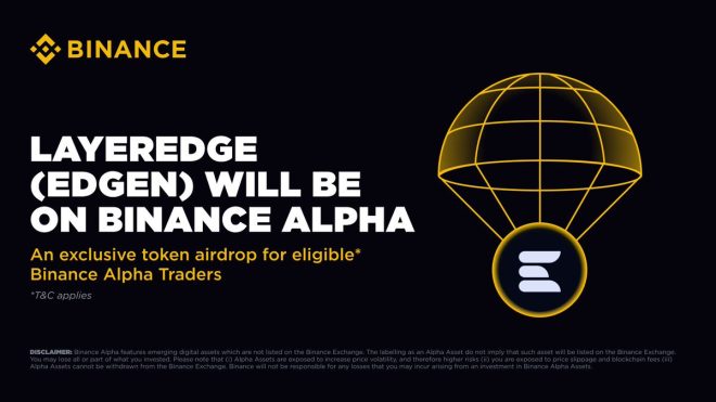 LayerEdge Token $Edgen to Launch on Binance Alpha—What’s Next? — h3 Cryptocurrency Updates, h3 Market News Alerts, h3 Token Launch Announcements