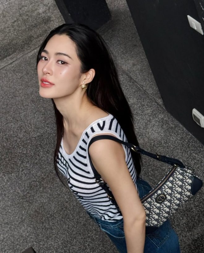 Lingling Kwong Sparks Debate in Bold Dioriviera Summer Campaign! — Dior summer collection, luxury resort wear 2025, stylish denim outfits