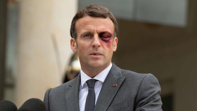 Macron's Staircase Stumble: A Political Plot or Just Clumsy? — Macron stairs incident, French President falls, Emmanuel Macron 2025