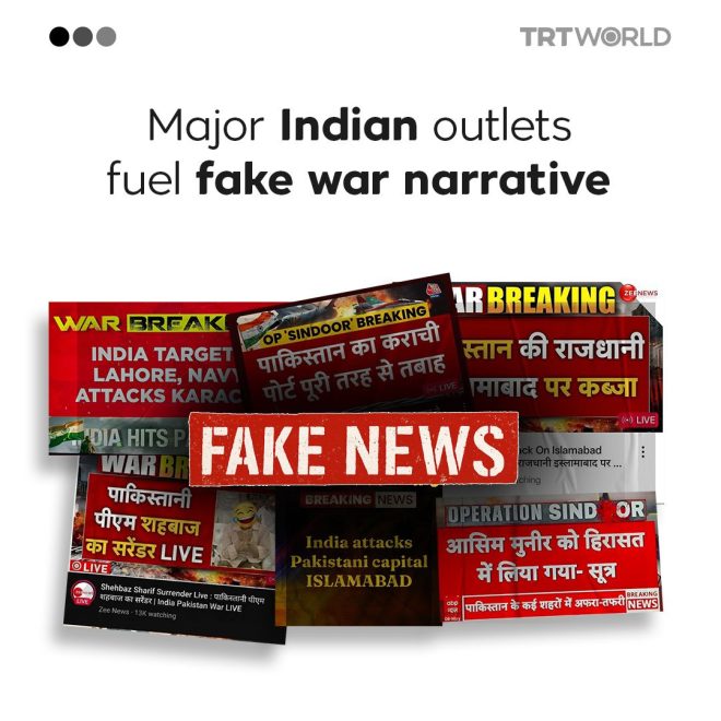 Major Indian Media Outlets Spreading Disinformation on Pakistan!