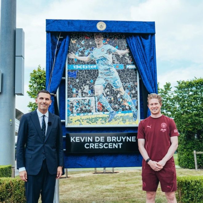 ManCity Chairman Honors De Bruyne: A Road Named After Controversy? — Man City news, Kevin De Bruyne tribute, City Football Academy updates