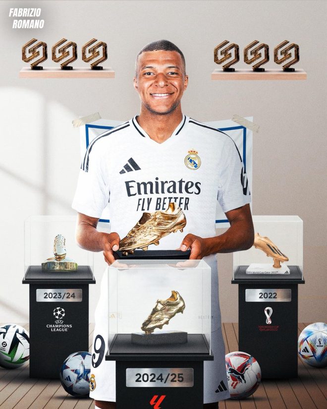 🚨 Mbappé's Shocking 42 Goals: Is He Football's New GOAT? 👟✨ — Top Scorer in European Football, Mbappé Golden Trophy, Leading Goal Scorer 2025