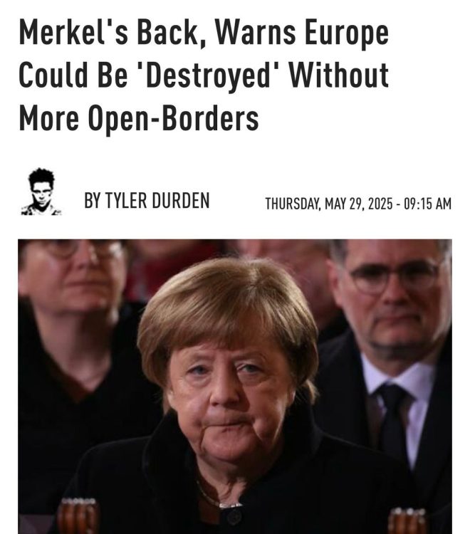 Merkel's Shocking Warning: Will Europe Face Extinction? — European migration crisis, Angela Merkel EU warning, future of Europe 2025