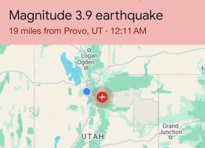 Minor 3.9 Quake Rocks Utah: Is This a Sign of Bigger Quakes Ahead?