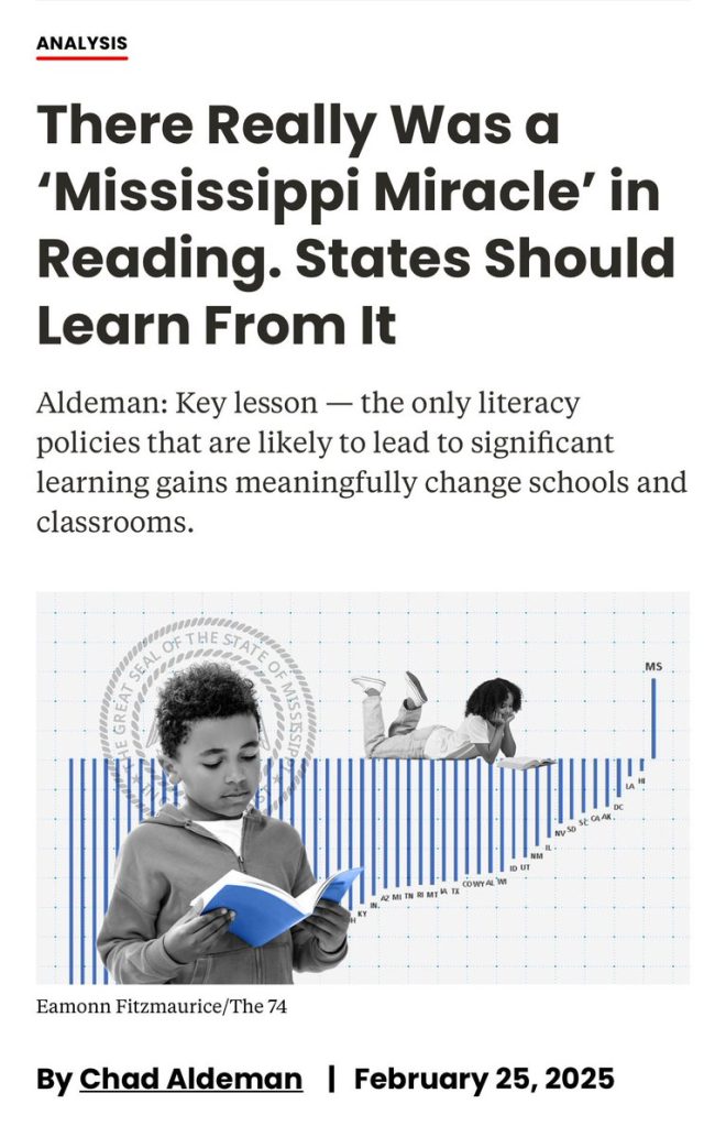 Mississippi's Bold Move: Literacy Gains for Struggling Readers! — improving student literacy, Mississippi education reform, 4th grade reading retention policy
