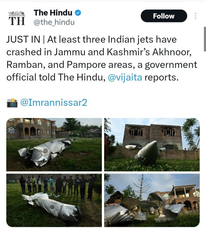Modi Govt's Cover-Up: Fighter Jets Downed by Pakistan in Kashmir!