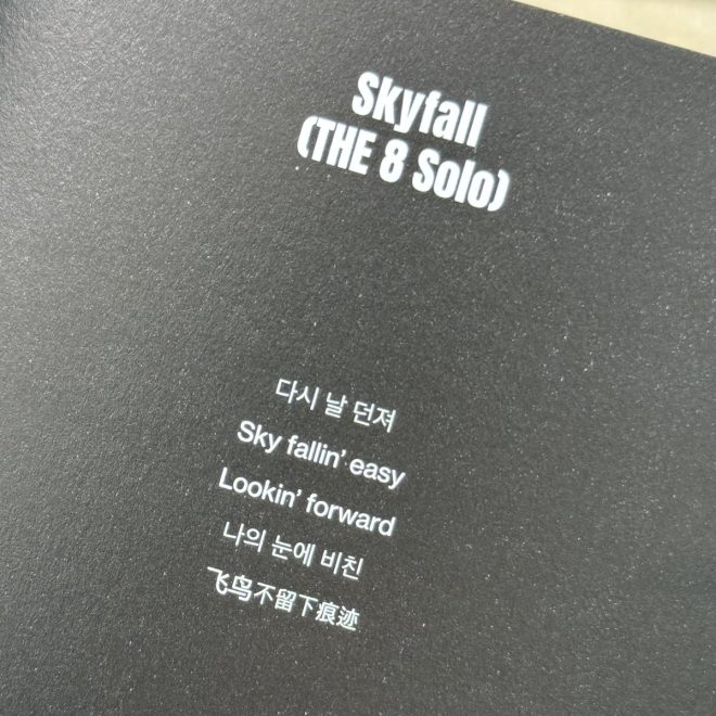OMG MINGHAO's 'SKYFALL': A Multilingual Controversy Unleashed! — OMG MINGHAO Skyfall lyrics, Minghao solo song release, Skyfall multilingual lyrics