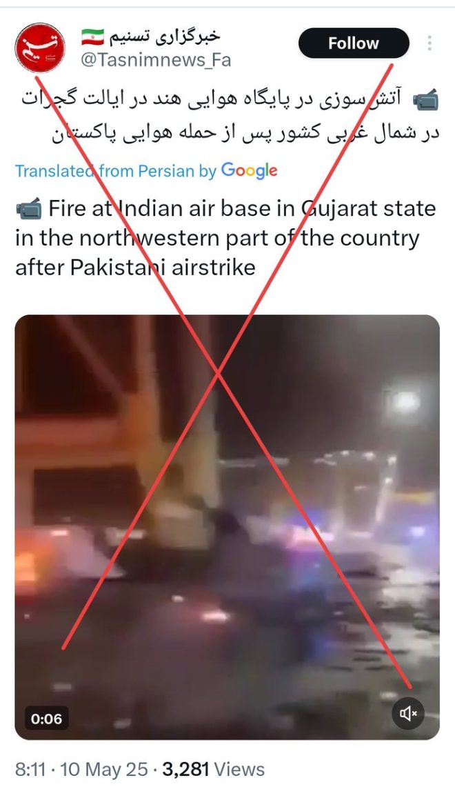 Old Dubai Oil Tanker Explosion Video Misused to Spark Panic!