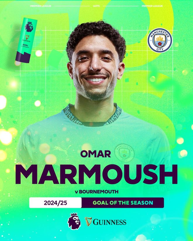 Omar Marmoush Wins Guinness Goal of the Season—Is It Controversial? — Guinness football highlights, Premier League best goals 2025, Omar Marmoush award winner