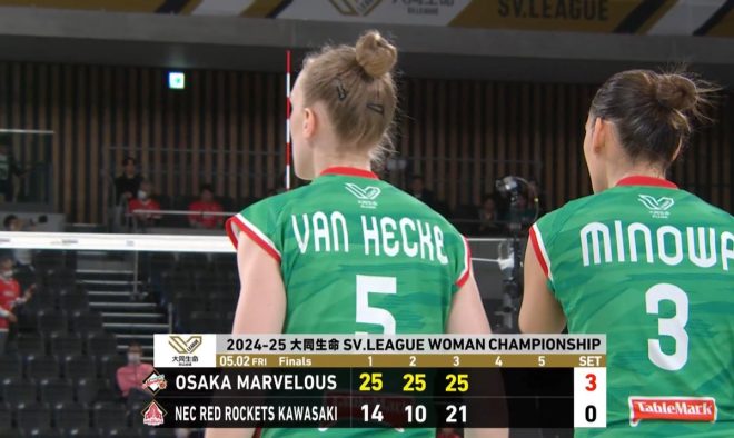 Osaka Marvelous Shocks NEC Red Rockets in Controversial Finals!