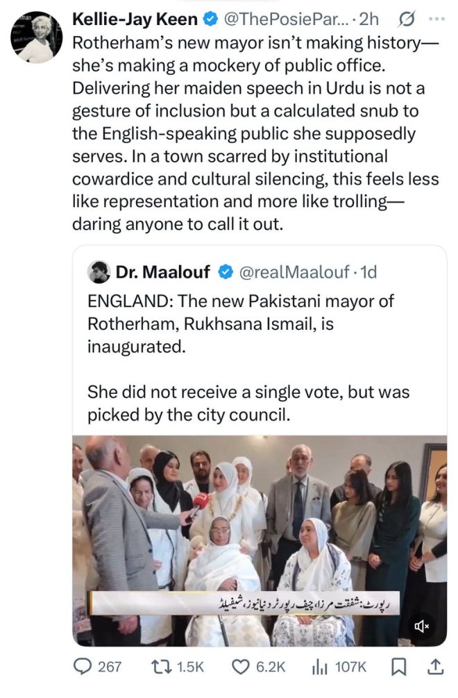 Outrage Erupts: Rotherham's New Mayor Sparks Controversy! — Rotherham Mayor controversy, Muslim woman leadership, Right-wing backlash 2025