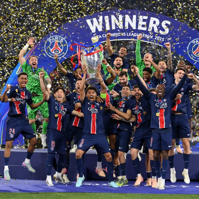 PSG's Shocking Triumph: Are They the New Kings of Europe? —  Paris Saint-Germain triumph, European football breakthrough, UCL victory celebration