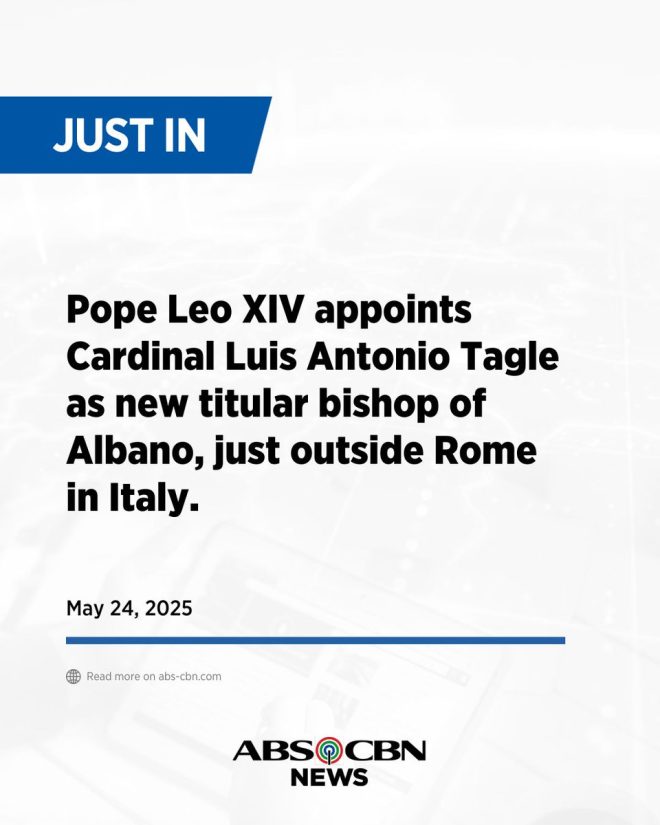 Pope Leo XIV Shocks World: Tagle's Controversial New Role! — Pope Leo XIV news, Cardinal Luis Antonio Tagle appointment, Albano bishopric 2025