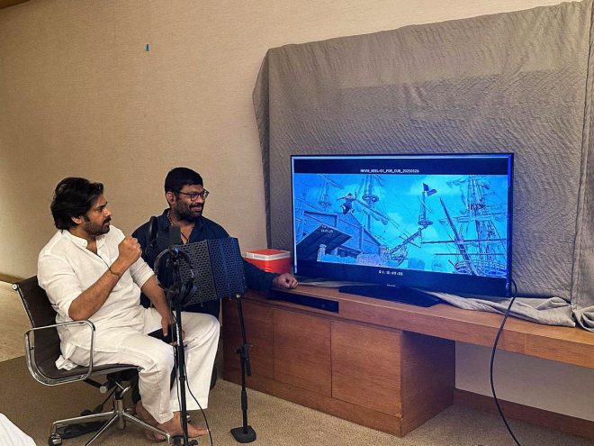 Power Star Pawan Kalyan's Overnight Dubbing Shocks Fans! 🔥 — Pawan Kalyan dubbing news, Hari Hara Veera Mallu updates, Telugu cinema behind the scenes