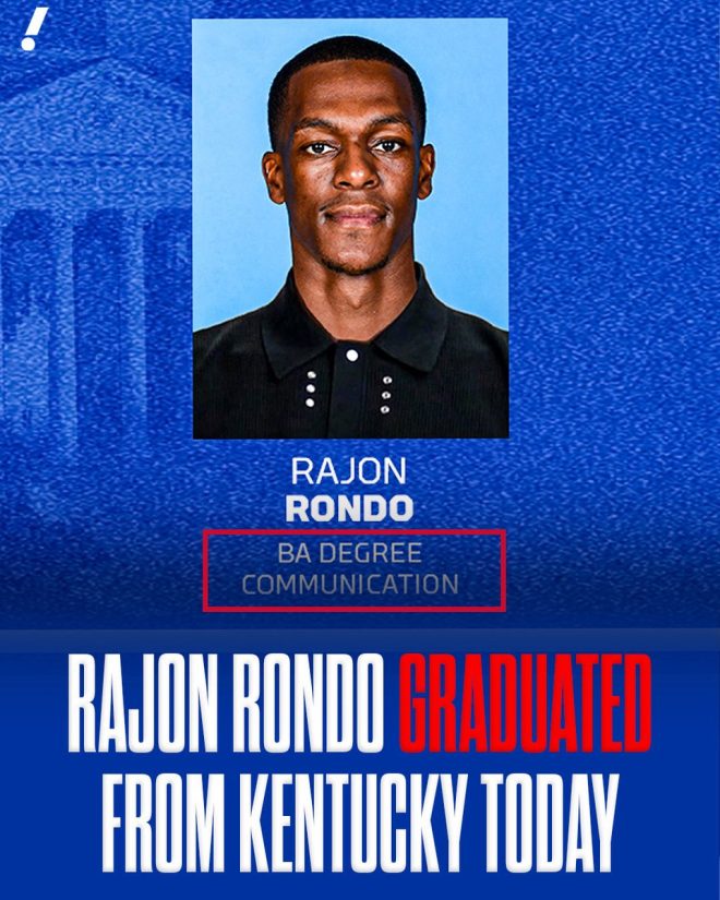 Rajon Rondo's Shocking Graduation: Is He the Next Media Mogul?