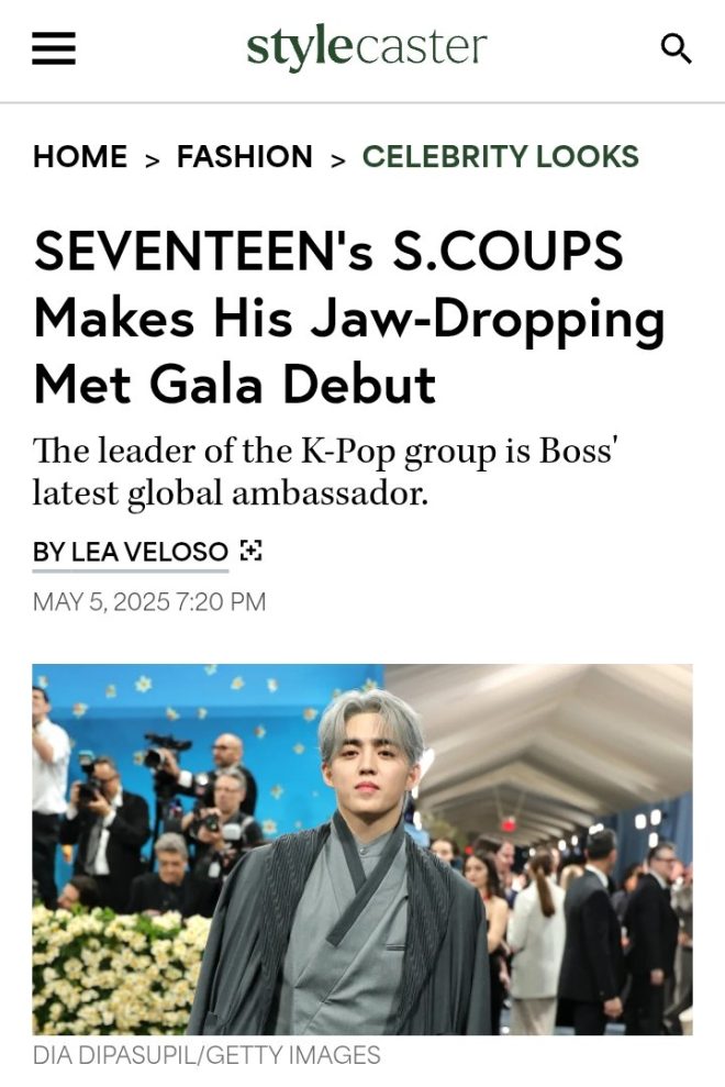 SCOUPS’ Met Gala Debut: Is K-Pop Taking Over High Fashion?