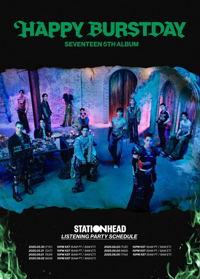 "SEVENTEEN's 'HAPPY BURSTDAY': Will This Album Break Records?" — SEVENTEEN 2025 Album Release, Stationhead Listening Event, Happy Burstday Celebration
