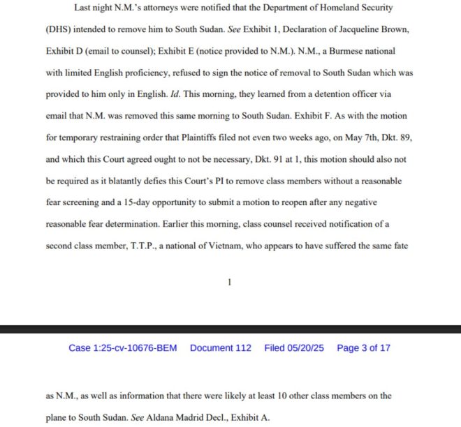 "SHOCKING: Trump defies court order, deports Burmese and Vietnamese citizens to war-torn South Sudan, sparking outrage and calls for impeachment" — Trump deportation scandal, South Sudan crisis, Court order defiance