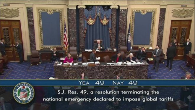 Senate Stalemate: GOP Rebels Defy Trump on Tariff Block!