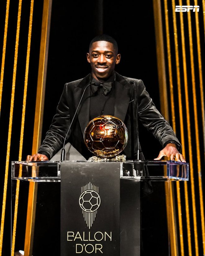 Shock Win! Dembele & Doue Claim Ballon D'Or and Golden Boy! — Breaking Sports News, Ousmane Dembele Ballon d'Or 2025, Desire Doue Golden Boy Award