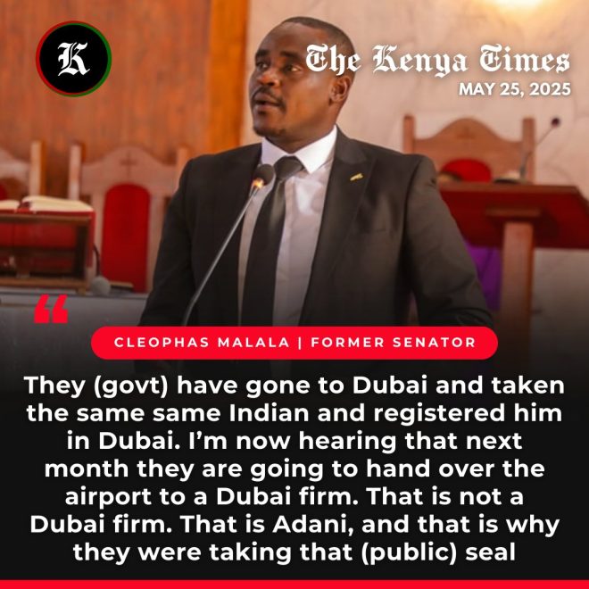 Shocking Claim: Is the Govt Handing JKIA to Adani Again? — DCP Deputy Party Leader news, JKIA Adani takeover allegations, Kenyan government Adani proxy deal