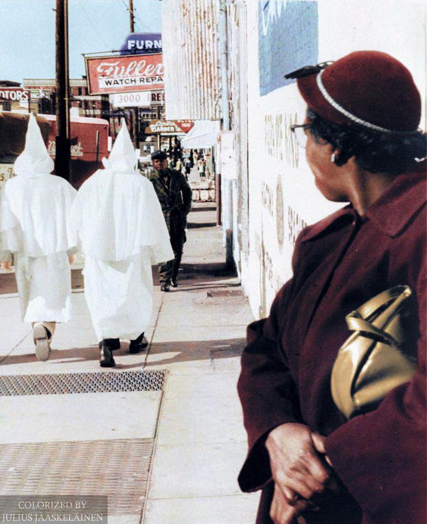 Shocking Encounter: Black Woman Faces Klansmen in Montgomery, 1956 — civil rights history, Montgomery protests 2025, racial tension in America