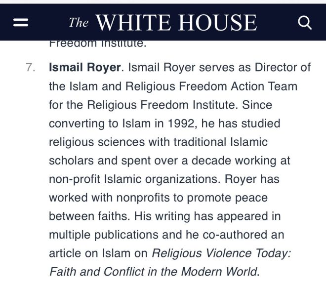 Shocking: Ex-Jihadist Joins White House Advisory Board! — Exclusive News, Breaking Developments, Top Secret Information