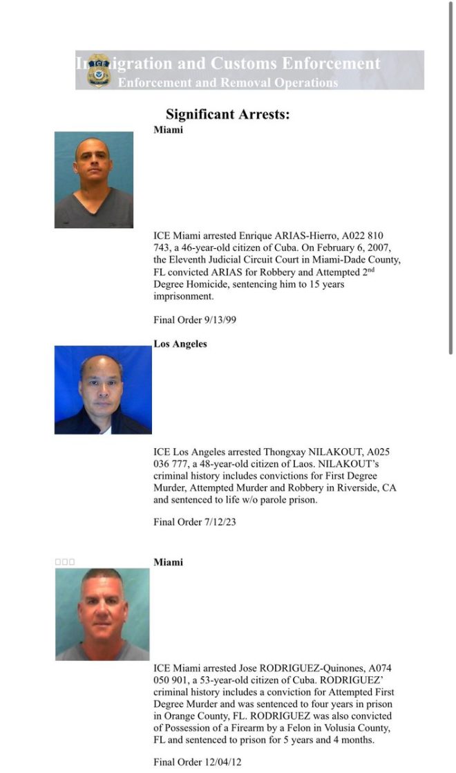 Shocking ICE Document Reveals Long-Overdue Deportation Orders! — illegal alien deportation orders, convicted murderer deportation, ICE document flight 2025