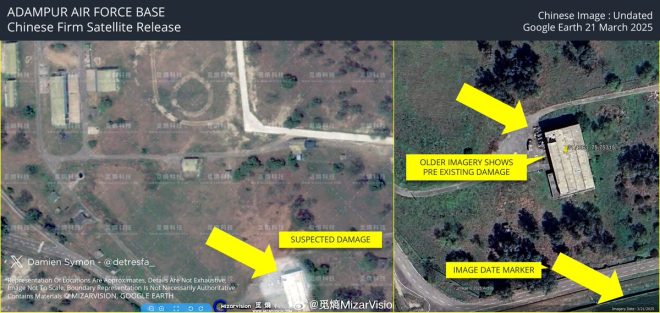Shocking Imagery Reveals Long-Standing Damage at Adampur Airbase!