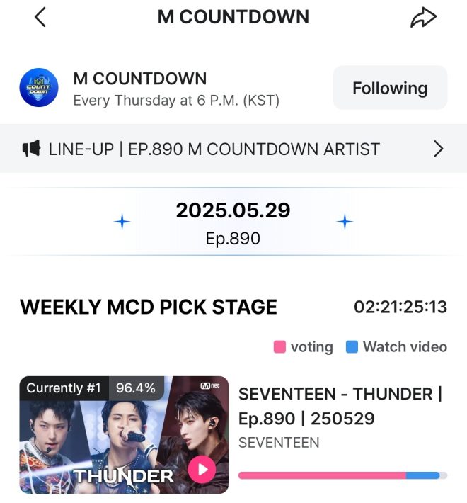 Shocking! MCD Voting Surge: Can We Stay at #1?
Vote 5 Times Daily - Ends Soon! Don't Miss Out! — CARATS VOTING POWER, MCD PICK STAGE 2025, MENT+ APP ENGAGEMENT