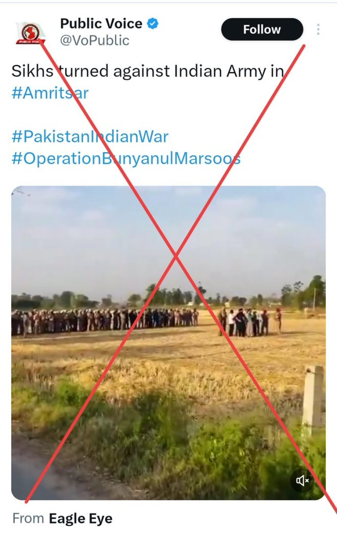 Shocking Misreport: Sikhs Not Protesting Indian Army, Claims Fake News!