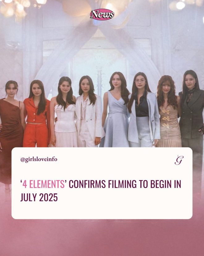 Shocking News! 4ElementsGL Filming Begins in 2025—What’s Next? — 4 Elements GL filming, Girls Love series, Tik Kanyarat production