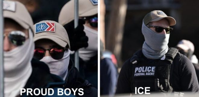 Shocking Revelation: Do Proud Boys and ICE Agents Share a Disturbing Connection?