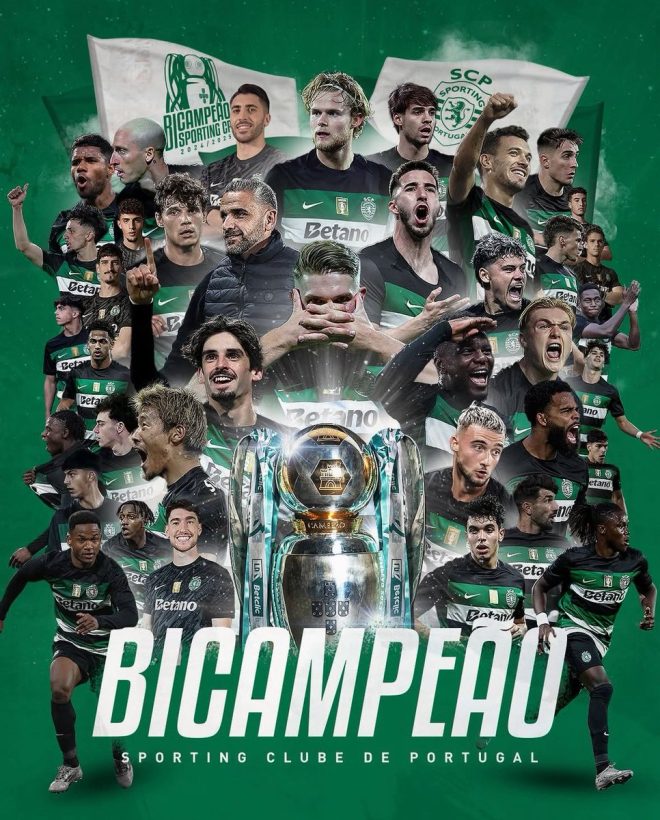 "Shocking Upset: Sporting Clube de Portugal Claims League Title in Controversial Victory!" —  Sporting CP champions, Portuguese football history, Sporting Lisbon titlest be 2025, though adding the year is not mandatory.[/gpt3]