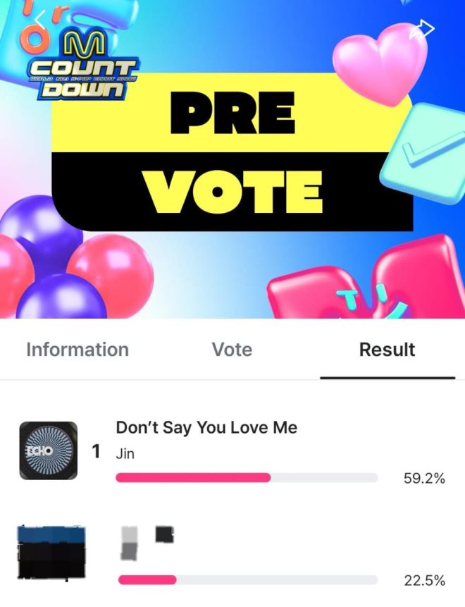 "Shocking Voting Blitz: Can #Jin_DSYLM Dominate M-Countdown?" — MCOUNTDOWN voting guide, Jin DSYLM vote instructions, MCOUNTDOWN pre-voting tips