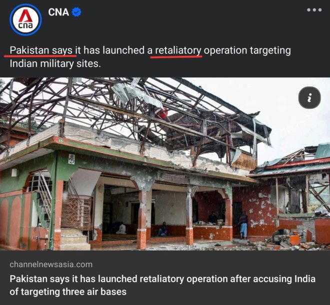 Singapore Media: Shocking Propaganda for Pakistan Against India!