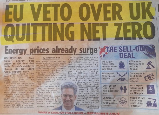 Starmer’s EU Deal: A Net Zero Trap for Future UK Governments? — Net Zero Targets, UK Climate Policy 2025, Economic Impact of Net Zero