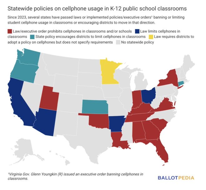 States Ban Phones in Schools: NY, OK, GA, AL Join the Movement! — phone-free schools 2025, states banning phones in schools, K-12 phone policies 2025