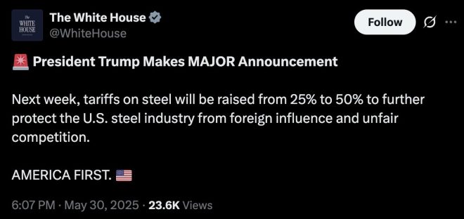 Steel Tariffs Double: What It Means for the Economy and You! — steel tariffs news, White House trade policy update, US import duties increase 2025