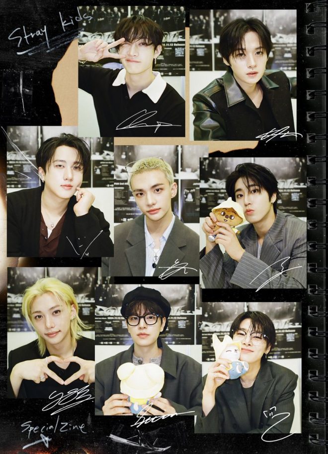 "Stray Kids Shock Fans with Controversial Themes in JAPAN 3rd Mini Album『Hollow』- Special Zine Preview Revealed! #SKZ_Hollow" —
K-pop Stray Kids Hollow Japan Album
Exclusive Stray Kids Special Zine Preview
Stray Kids JAPAN 3rd Mini Album Release