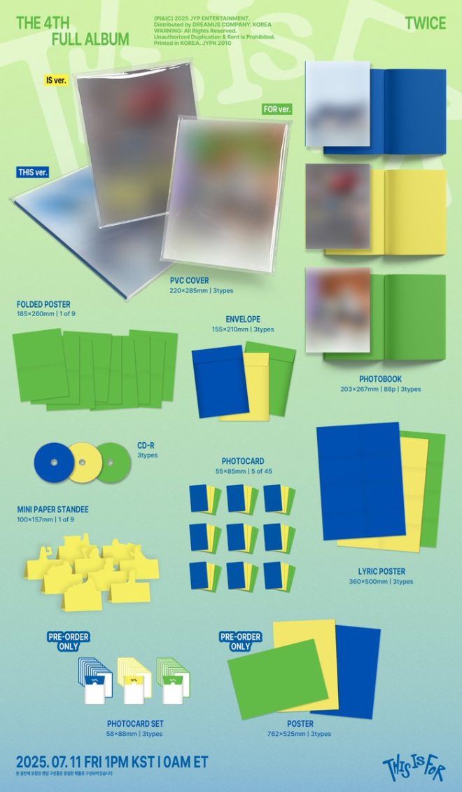 "TWICE's 4th Album Sparks Controversy with THIS IS FOR Ver. - What's Inside?" #TWICE #THISISFOR #AlbumPreview — TWICE THIS Ver. Album Preview, IS Ver. Worldwide Pre-Order, FOR Ver. Release Date