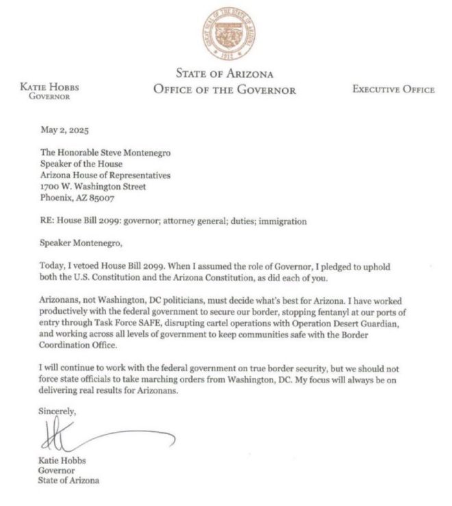 🚨 Tom Homan FURIOUS as Arizona Governor Vetoes Immigration Law! 🚨