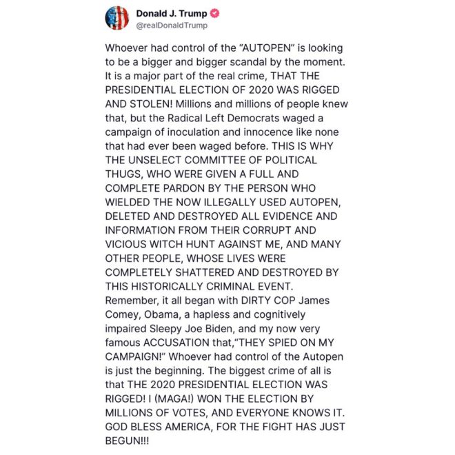 Trump Claims Biden's Autopen Tied to 2020 Election Scandal! — Trump Biden Autopen Scandal, 2020 Election Fraud Allegations, Political Scandals 2025